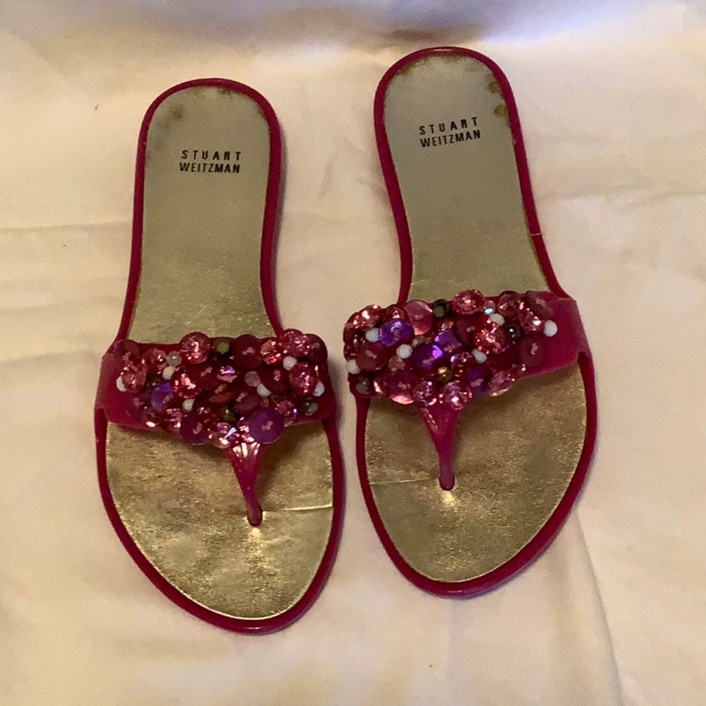 Stuart Weizmann Carnival Jelly sandals